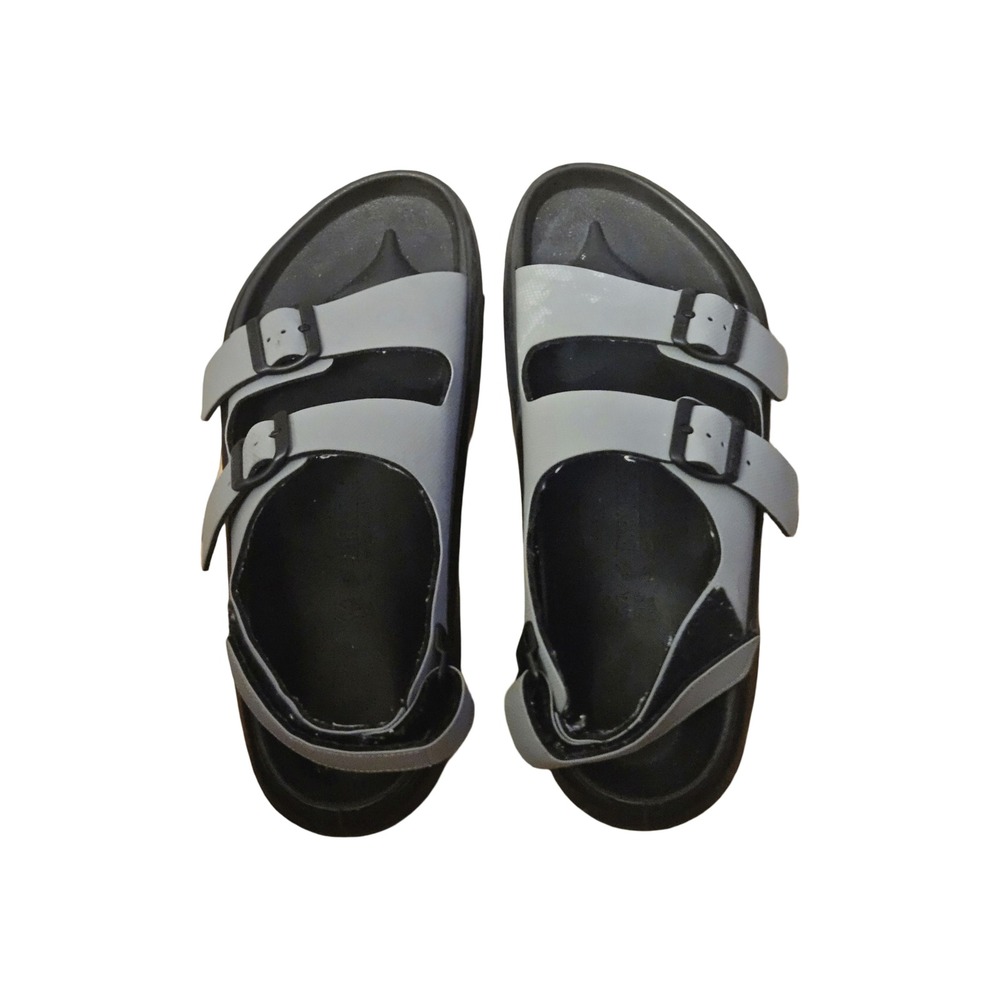 Birkenstock Milano EVA Sandals Mens 44/sz 11 Gray Black Waterproof 1012353